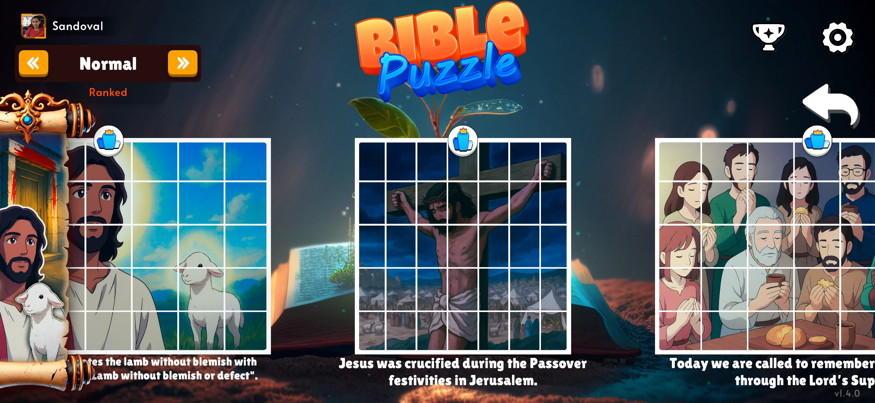 Bible Puzzle: Christian Game screenshot